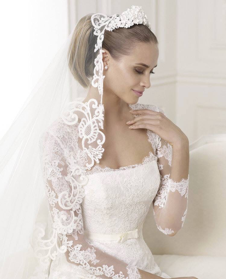 beautiful, lace, wedding dress and gorgeous