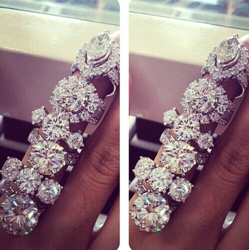 love, luxury, rings and accessories