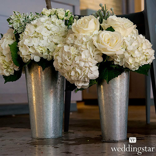 plants, decor, bucket and ceremony