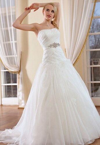 dress, wedding dress and longer
