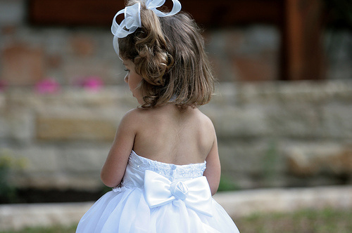 girl, dress and little