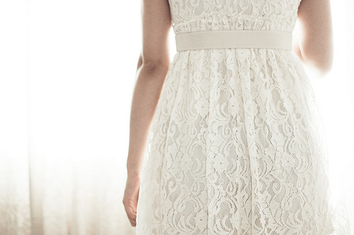 cute, white and lace