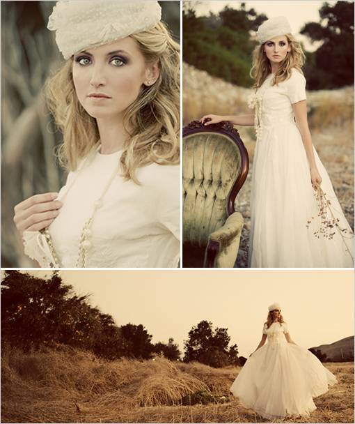 vintage wedding dress