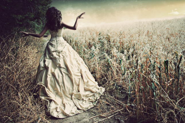 cool, beautiful and wedding dress