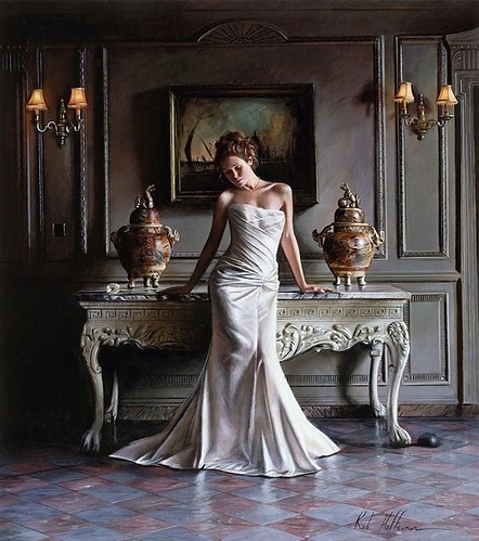 wedding dress, graphic design and pretty