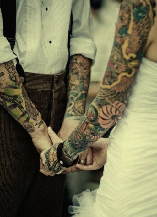 couple, cool, tattoo and boy