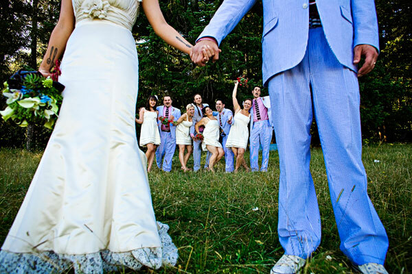 bridal party, weddings and bridesmaids