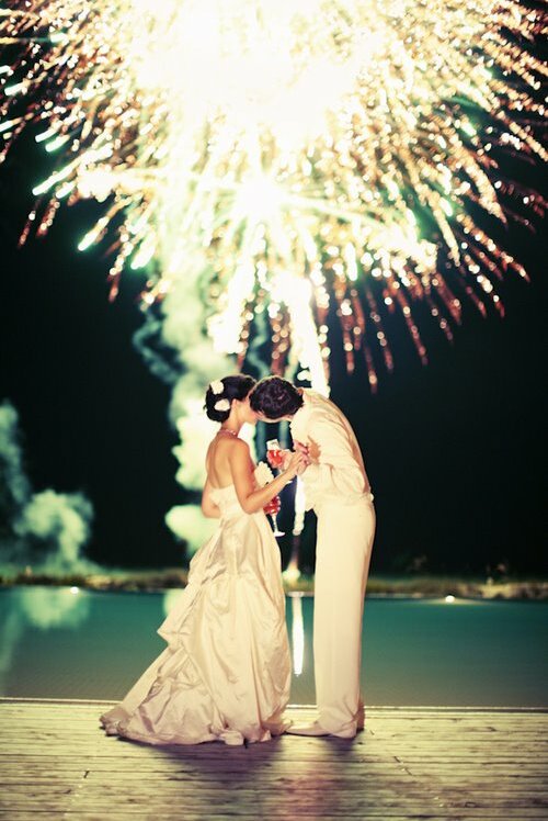 firework, dress, white and smoking