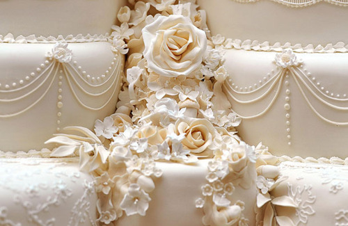 vanille, weddingcake and decoration