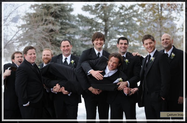 Jensen Ackles, padalecki wedding, jared padalecki and jared's wedding