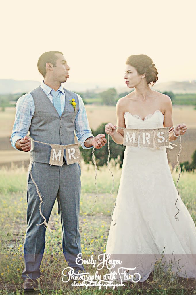 dream wedding and mr and mrs