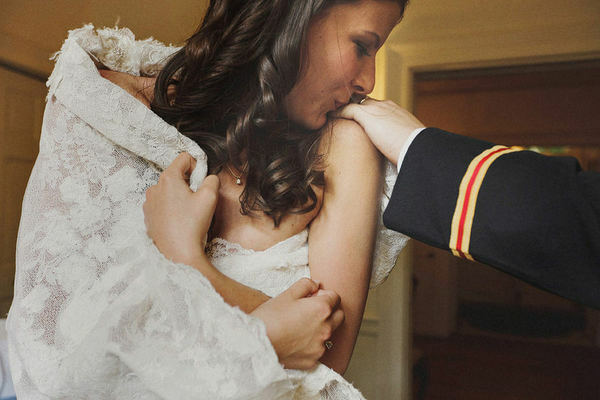 military and army wedding