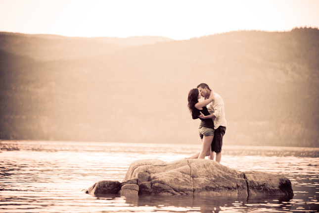 beach, lake and love