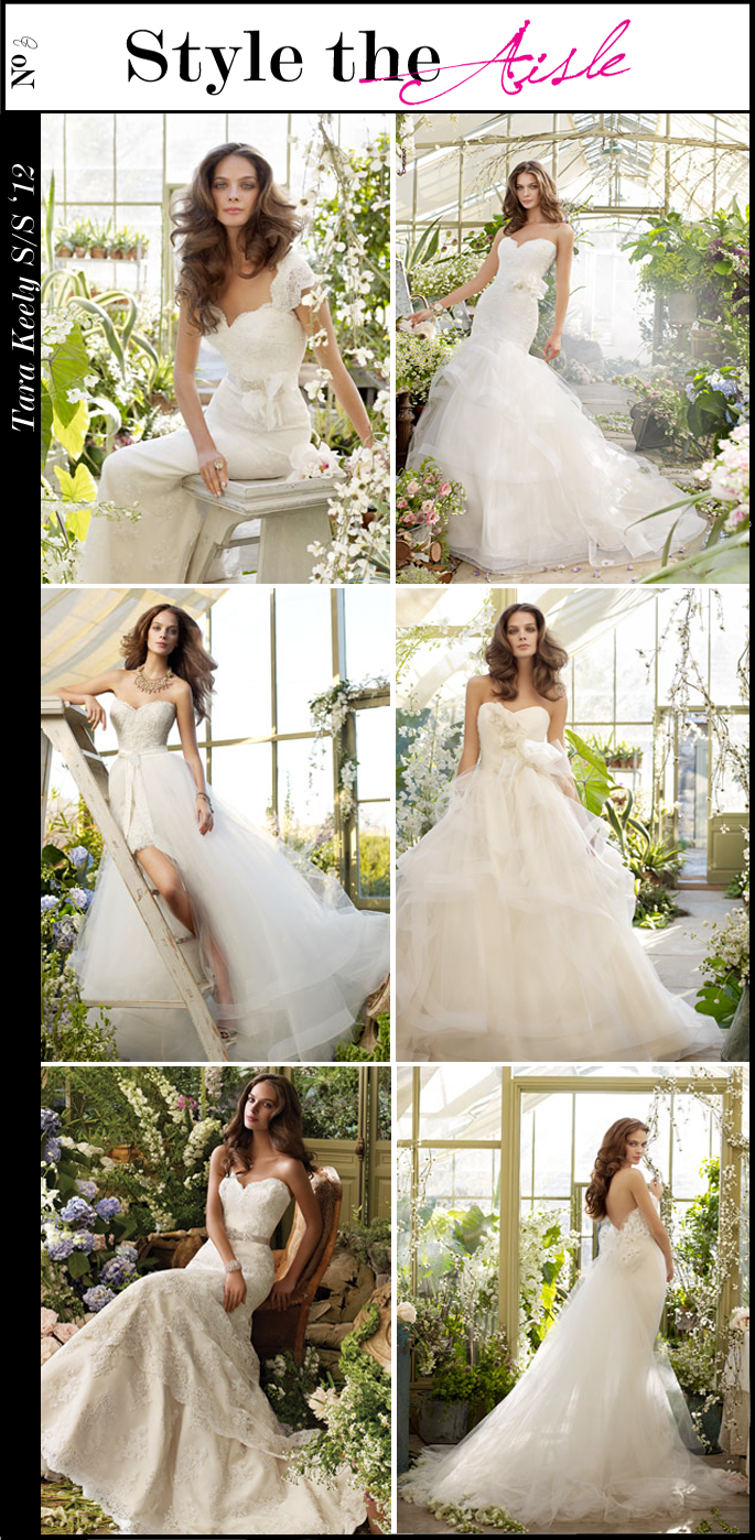 spring wedding, wedding dress and tara keely