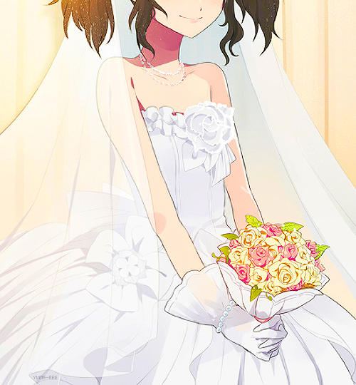 cute, gif, girl and anime
