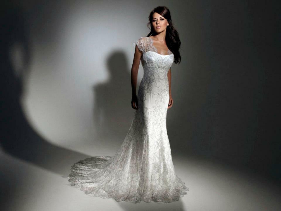 layers, wedding gown, lace and different