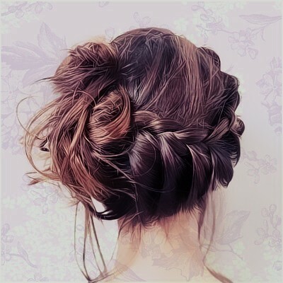 wedding hair, bride and soft hair