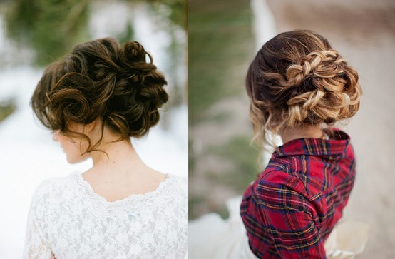 hair up-do bridal wedding