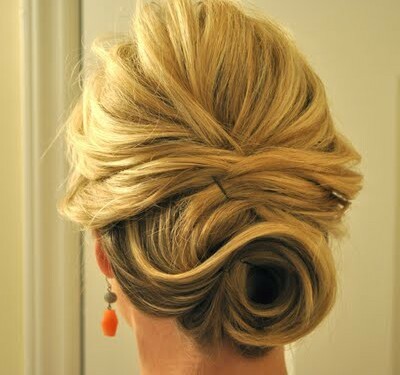 hair up-do bridal wedding