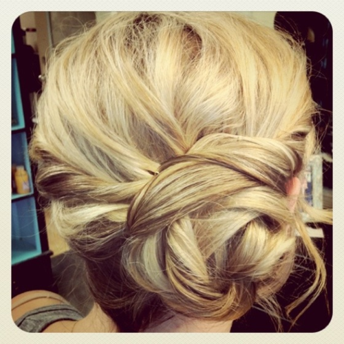 hair up-do bridal wedding
