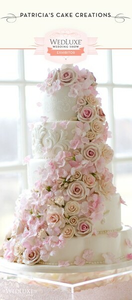 delicious, wedding cake and pink