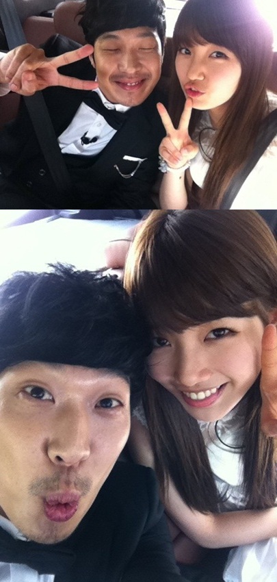 suzy, haha and wedding race