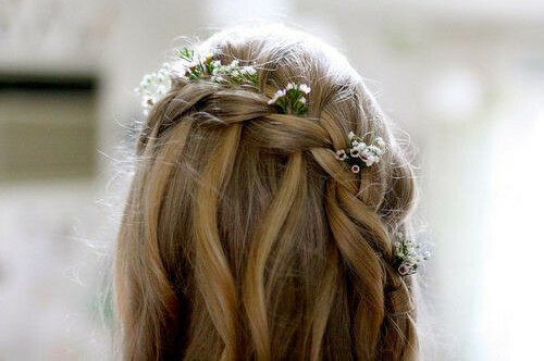 i was born a champion, flower and hair