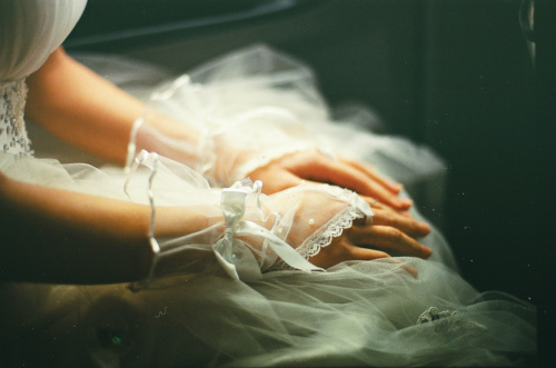 hands, dress and skin