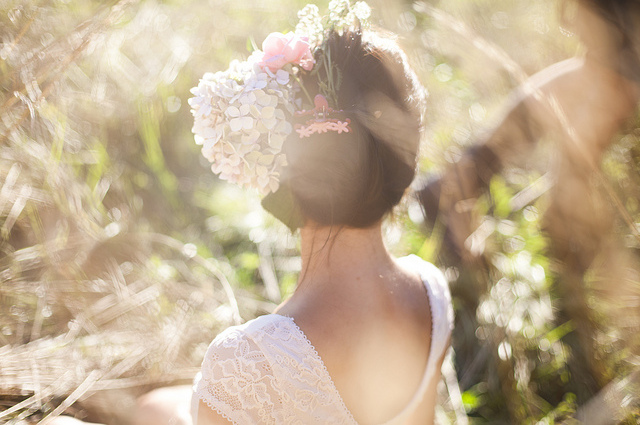 lace, weddings and sun