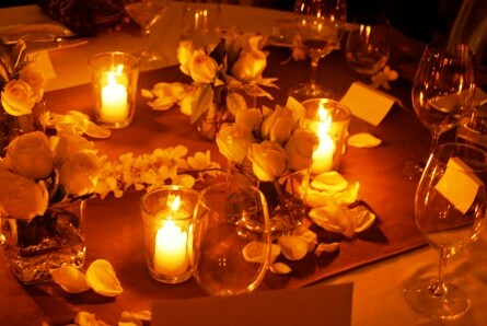 wedding table decoration