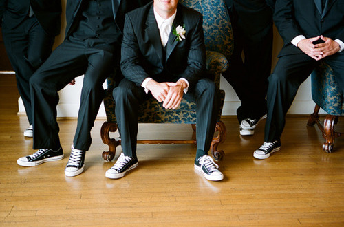 shoes, groomsmen and groom