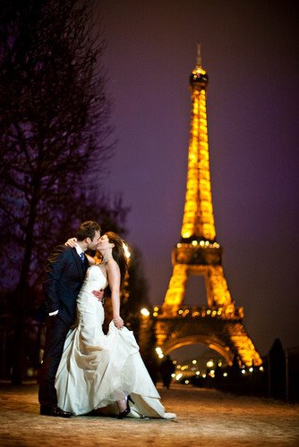 couple, romantic and france