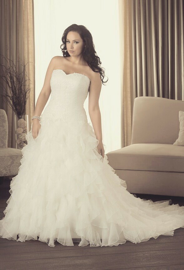 dress, plussize, married and weddingdress