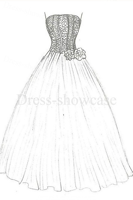 princess wedding dress, beautiful wedding dress and dream wedding dress