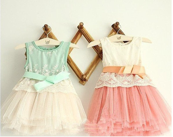 dress, ideas, lace and flower girl