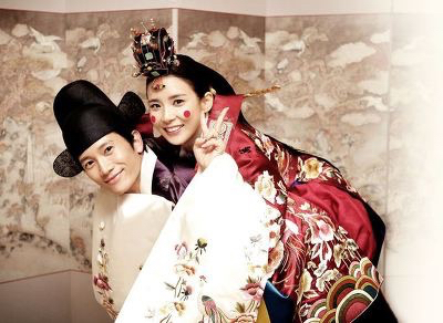 hanbok, couple and korean