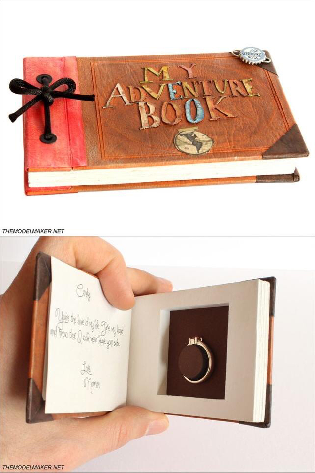 box, wish list, up and disney