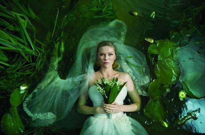 melancholia, bride and Justine