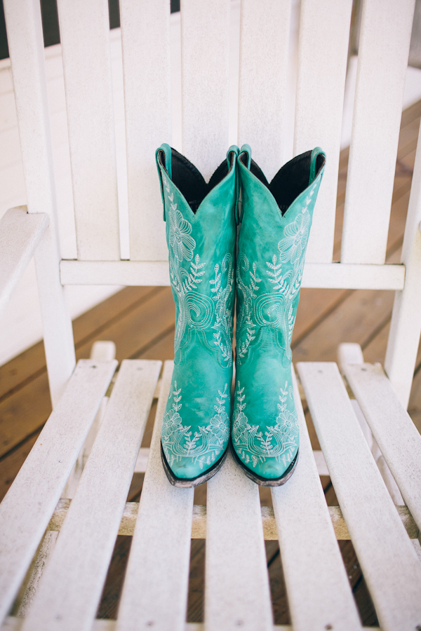 mint, cowboy boots, southern wedding and mint green