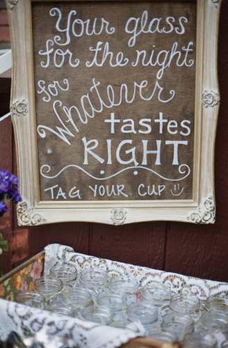southern wedding, country wedding and mason jar
