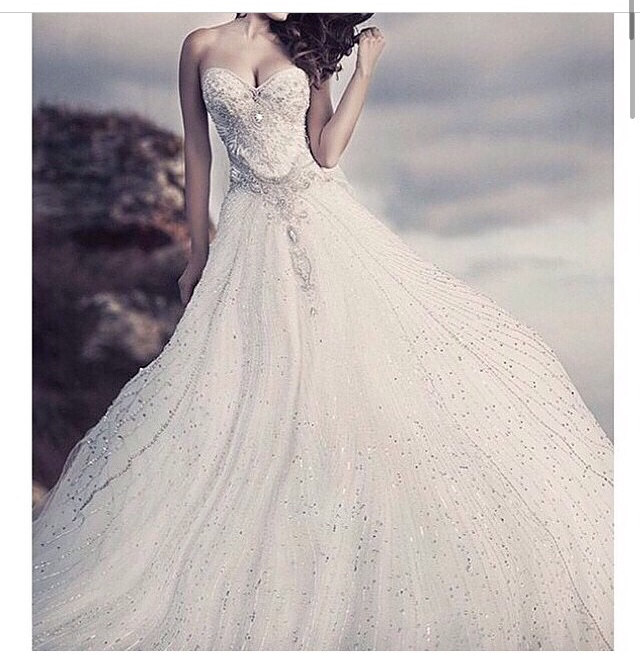 dress, weddingdress and bridetobe