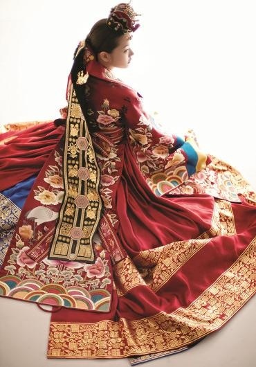 korean wedding, wedding dress and korea