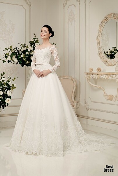 dress, девушка and свадебное платье