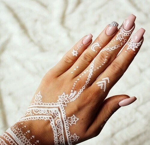 glitter, pretty, diamond and henna