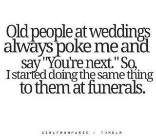 funeral, funny and old