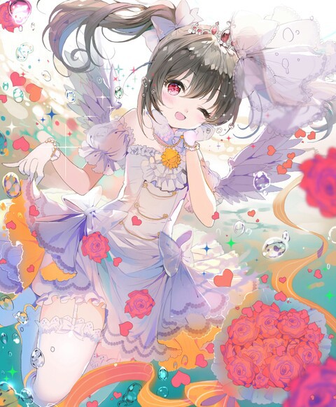 nico, love live!, cute and wedding nico