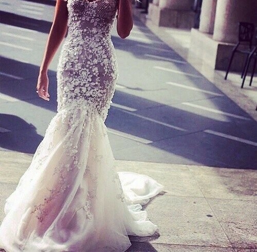 love, long dress, lace and stunning