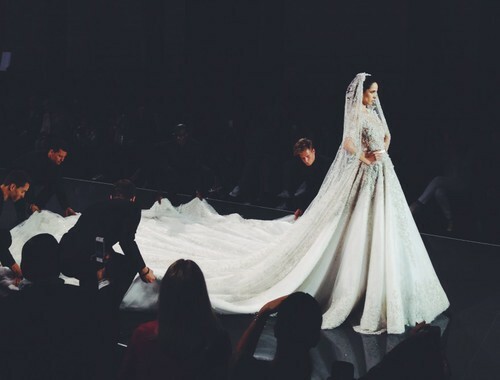 love, bride and runway