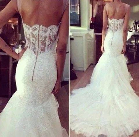 wedding dress, fashion, model and back
