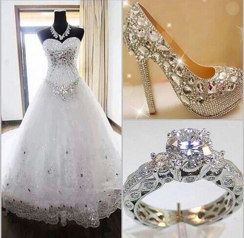 Dream, dress, marriage and ring